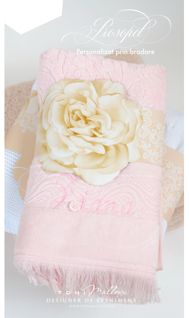 Trusou botez pentru fetite cu dantela si accesorii crosetate, Ziana 6